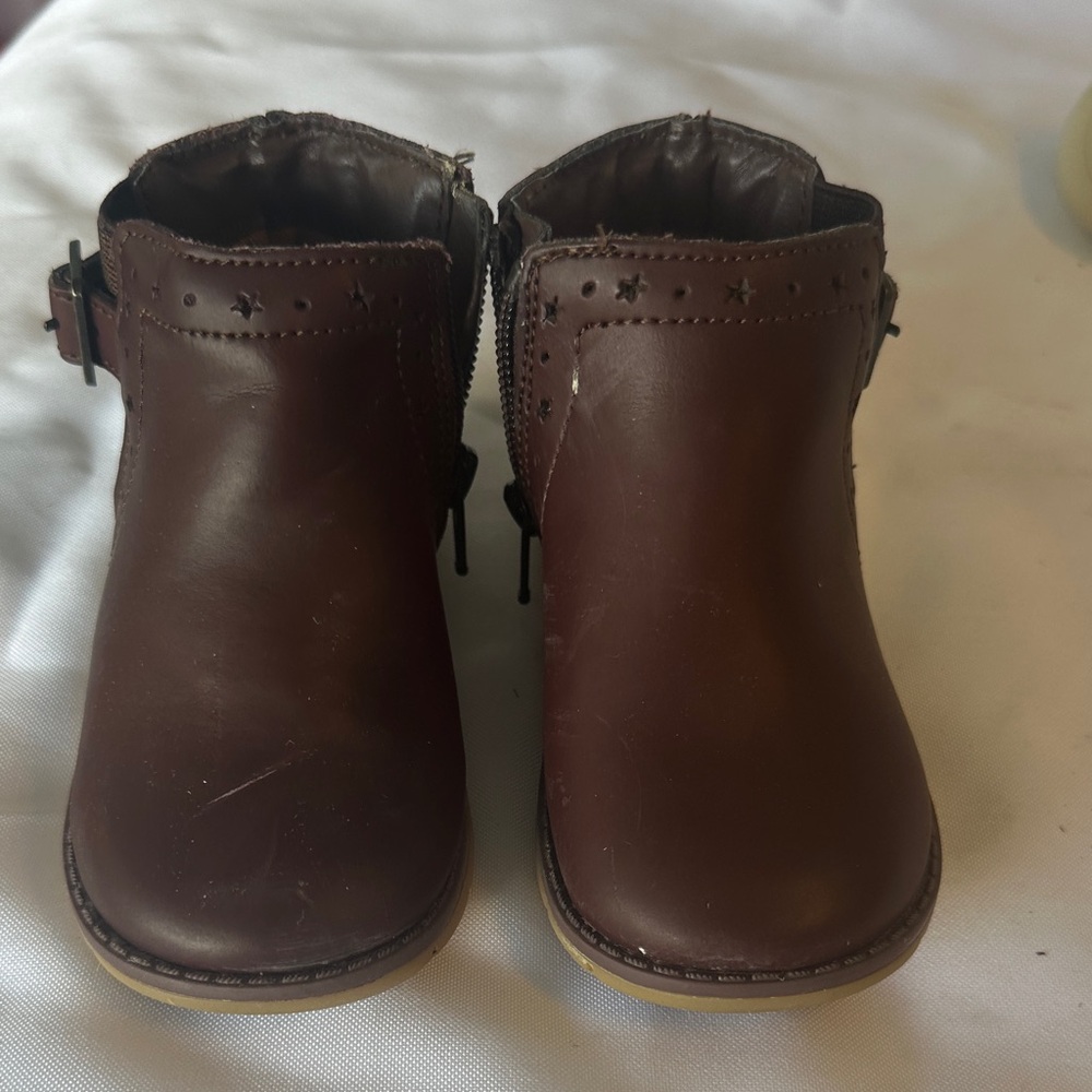 Stride Rite Brown Kids Boots